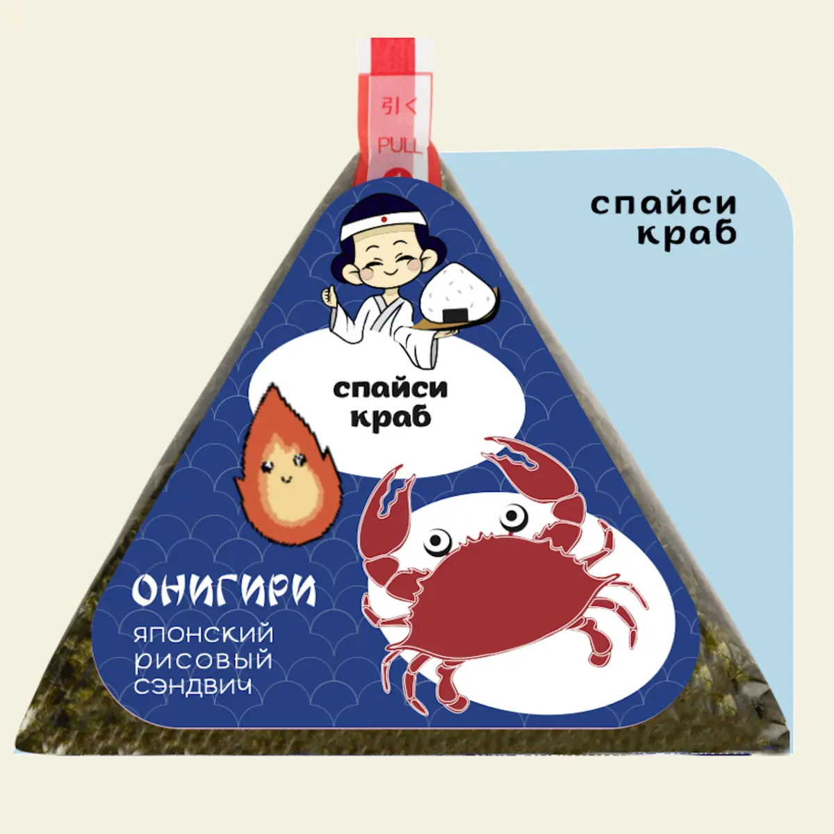 Онигири спайси краб