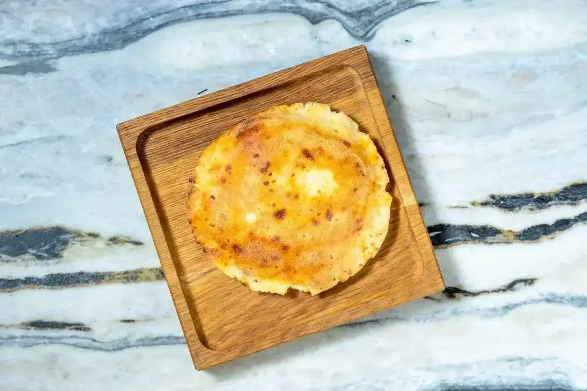 Лепешка ржаная с кориандром
