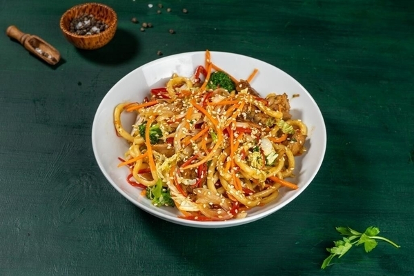 Лапша ВОК с курицей
