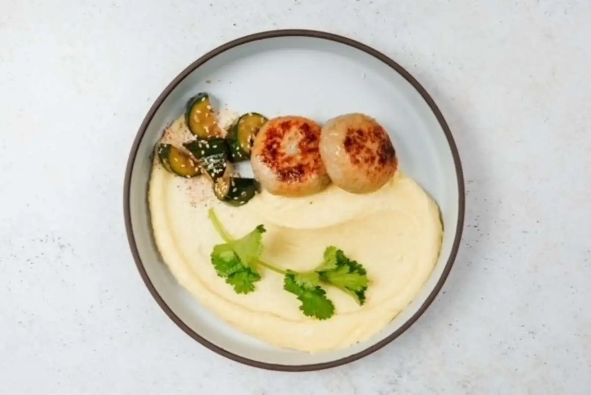 Куриные котлеты с пюре