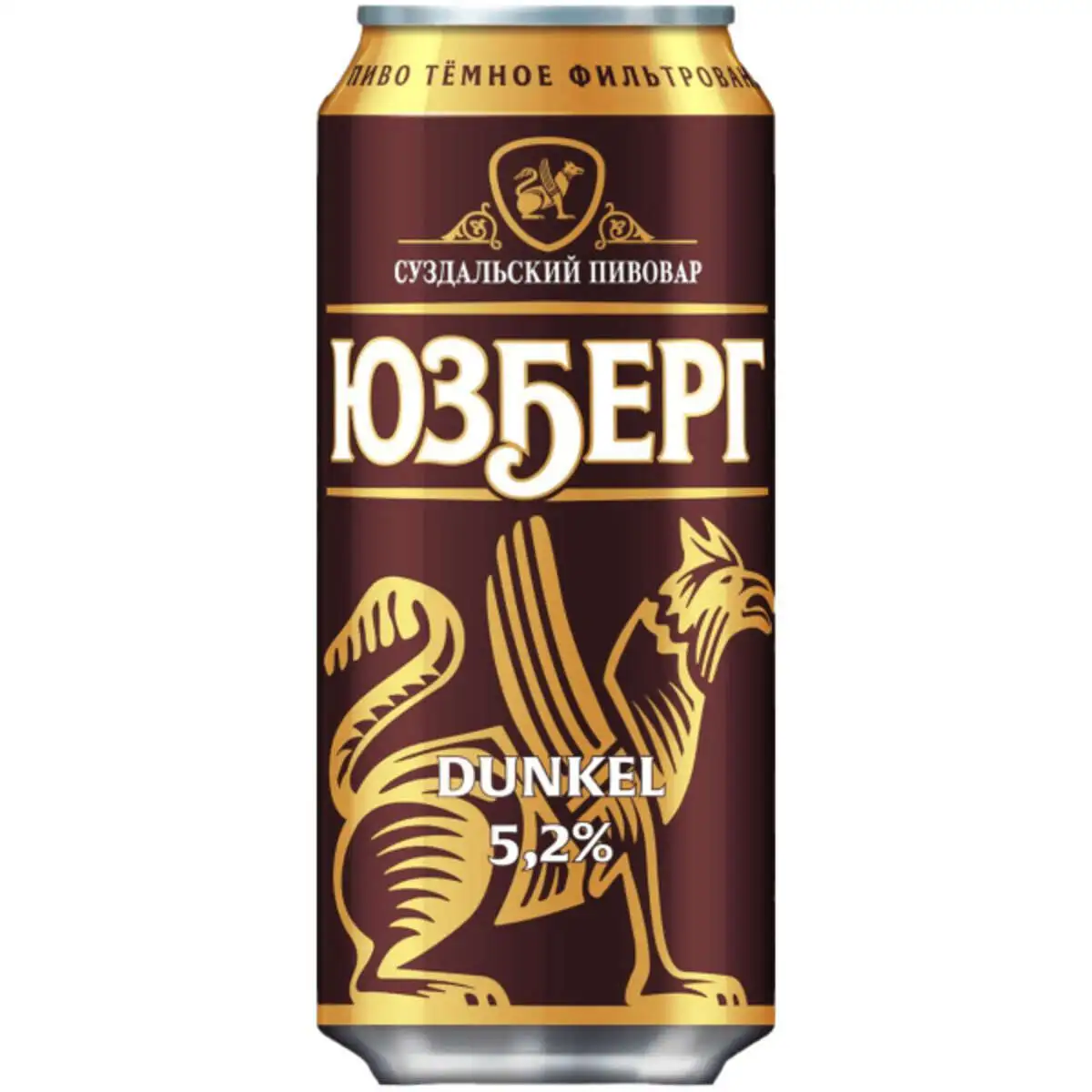 Пиво Юзберг Дункель Темное 5,2% 0,45л ж/б(м)