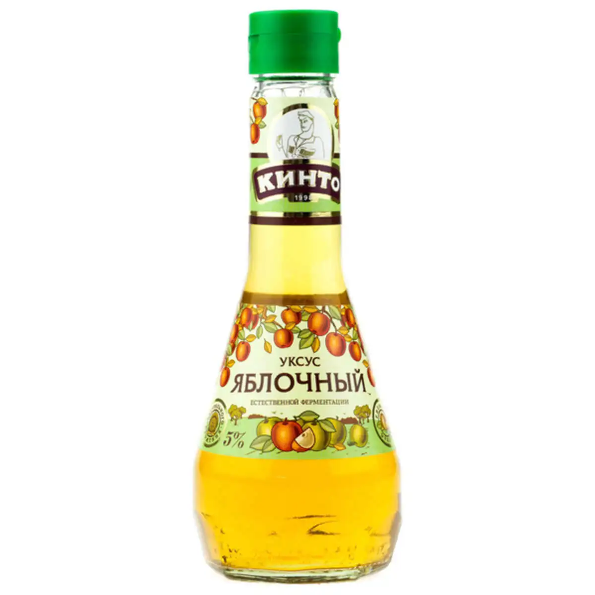 Уксус Кинто Яблочный 5% 0,5л(м)