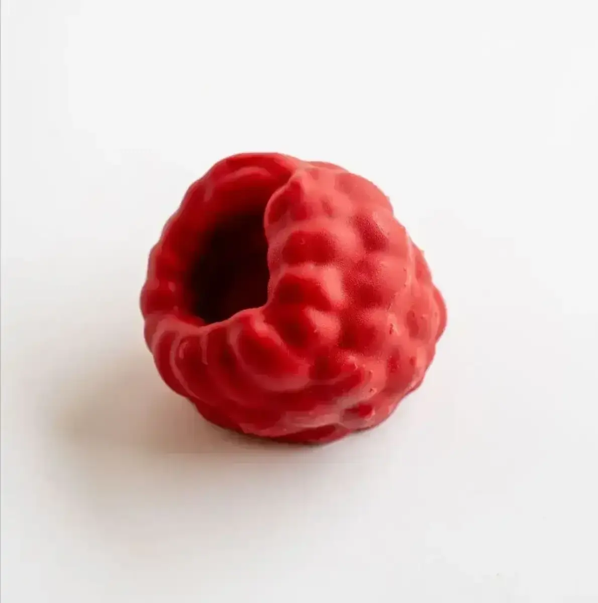 Десерт мусс малина