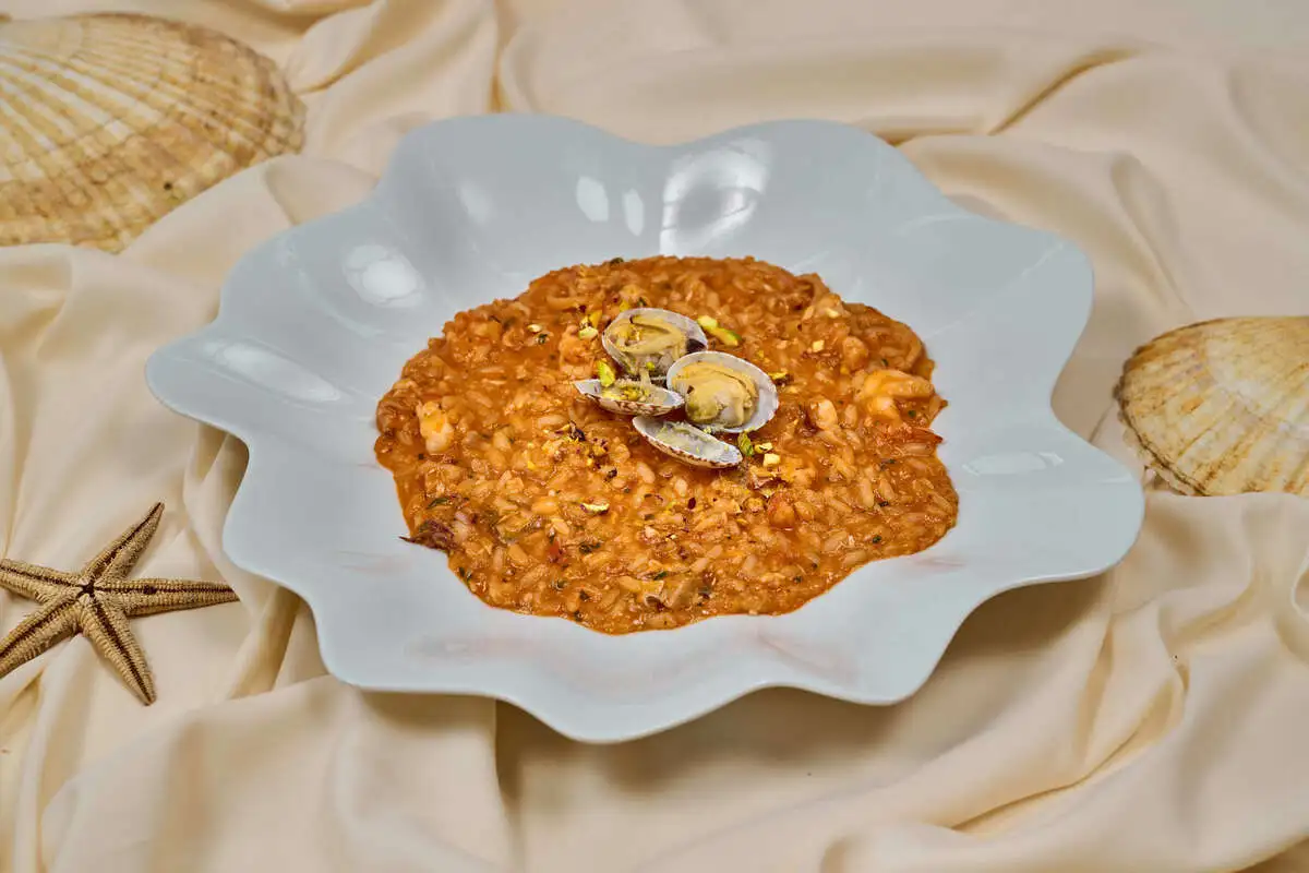 Ризотто с морепродуктами