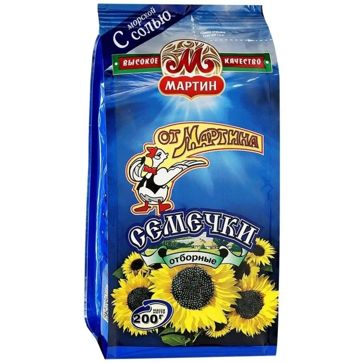 Семечки от Мартина Отборные с Солью 100г(м)
