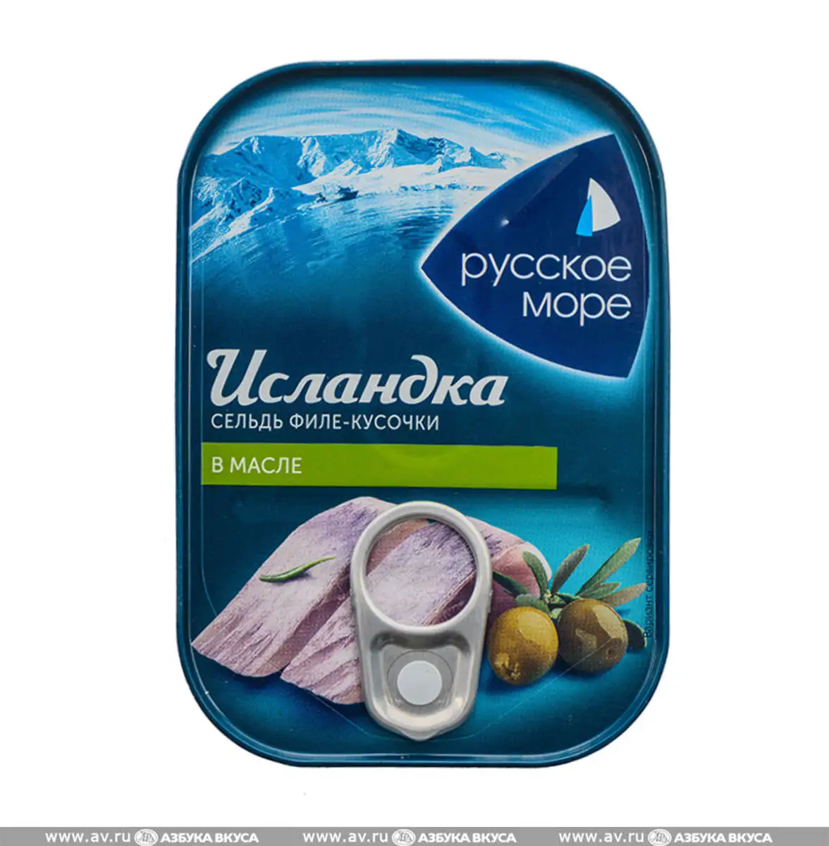 Сельдь Исландка Филе Кусочки в Масле 115гр
