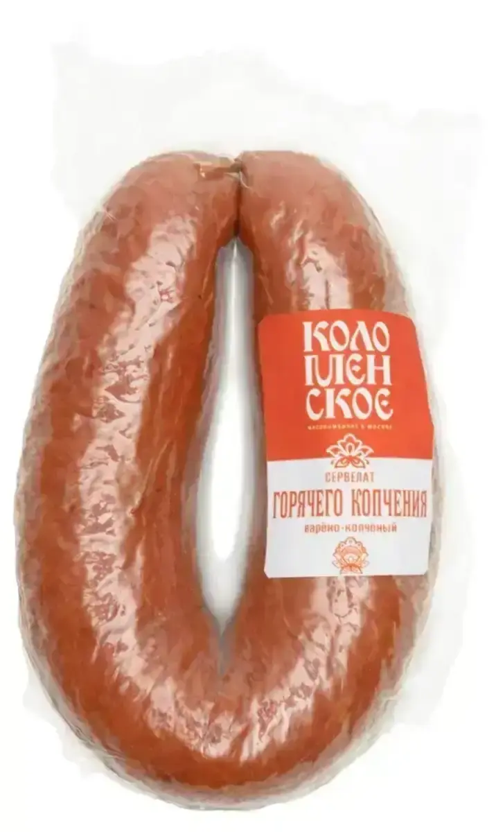 Сервелат Горячего Копчения В/К Коломенский
