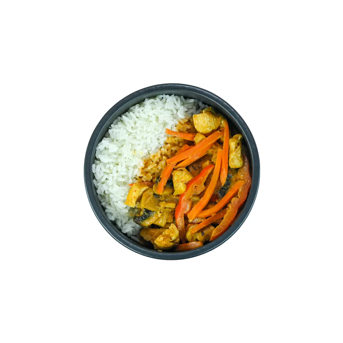 Карри рис с курицей