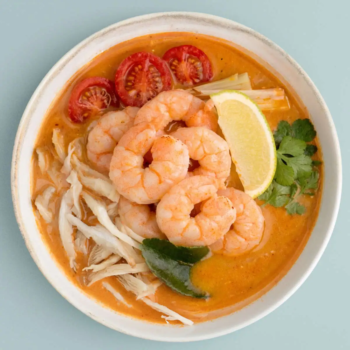 Tom Yum with Shrimp