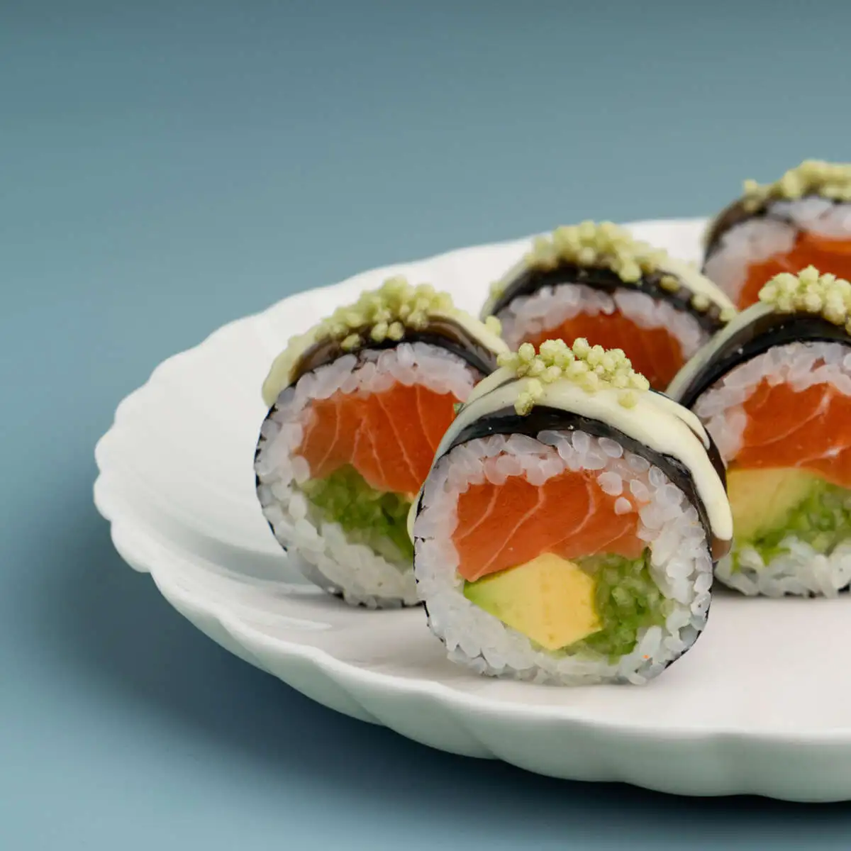 Salmon wasabi