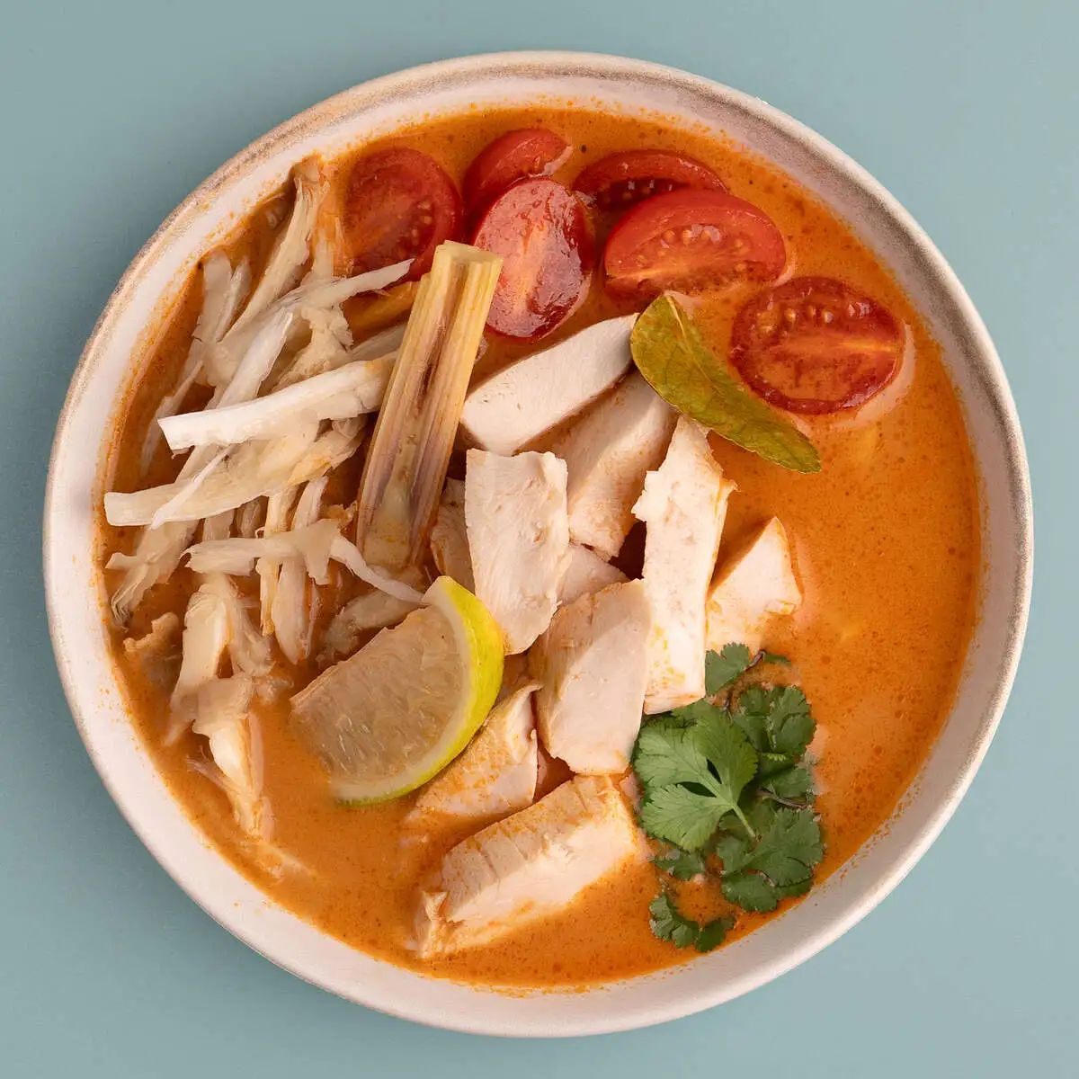 Tom Yum with Chicken