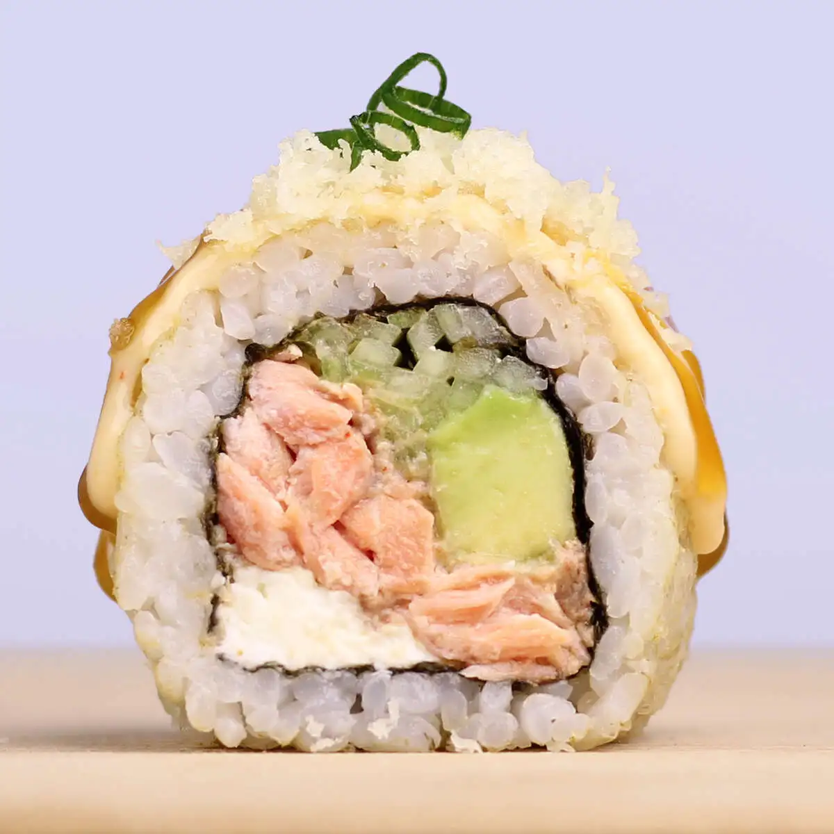 Salmon Teriyaki roll