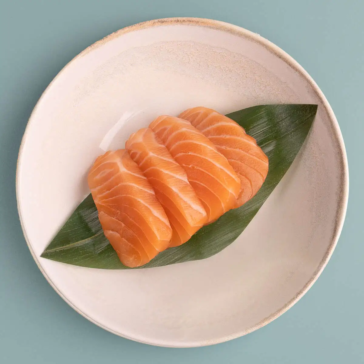 Salmon sashimi
