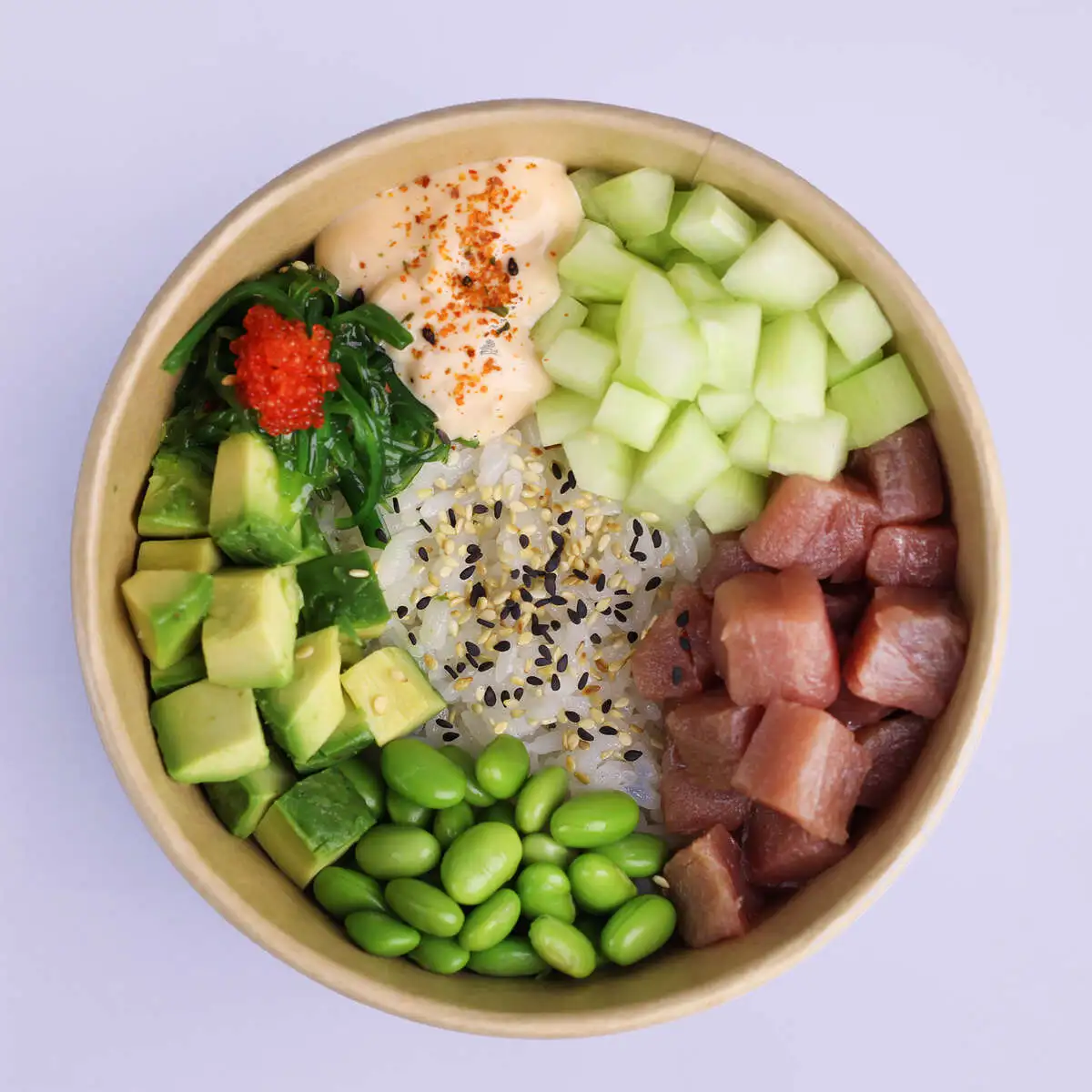 Poke with tuna