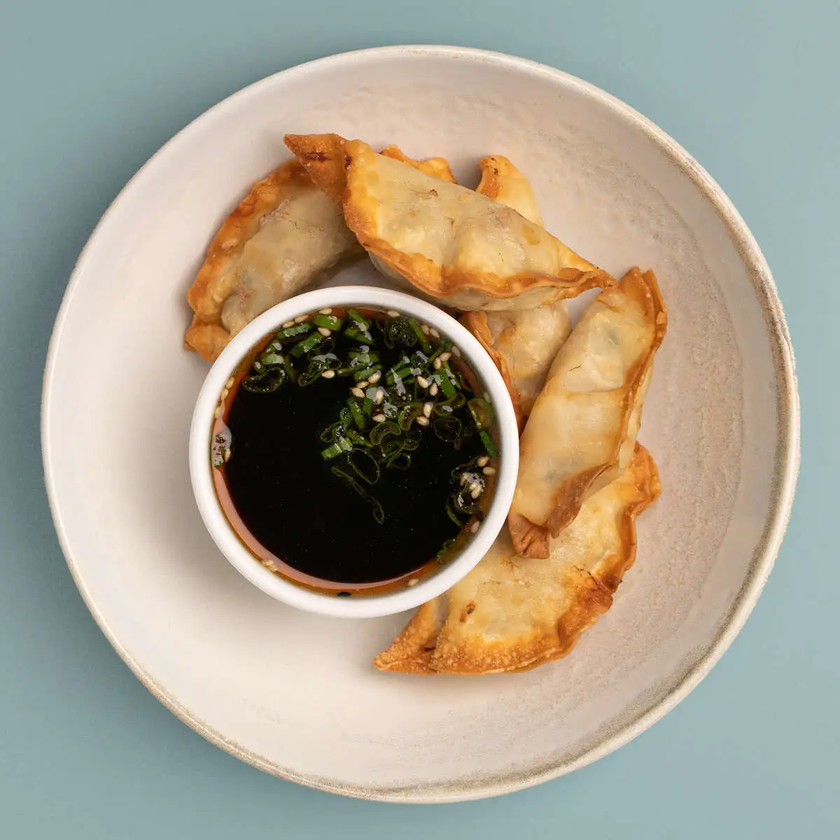 Gyoza with shrimp