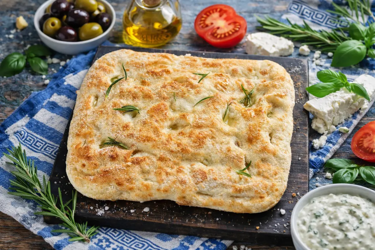 Фокачча с розмарином