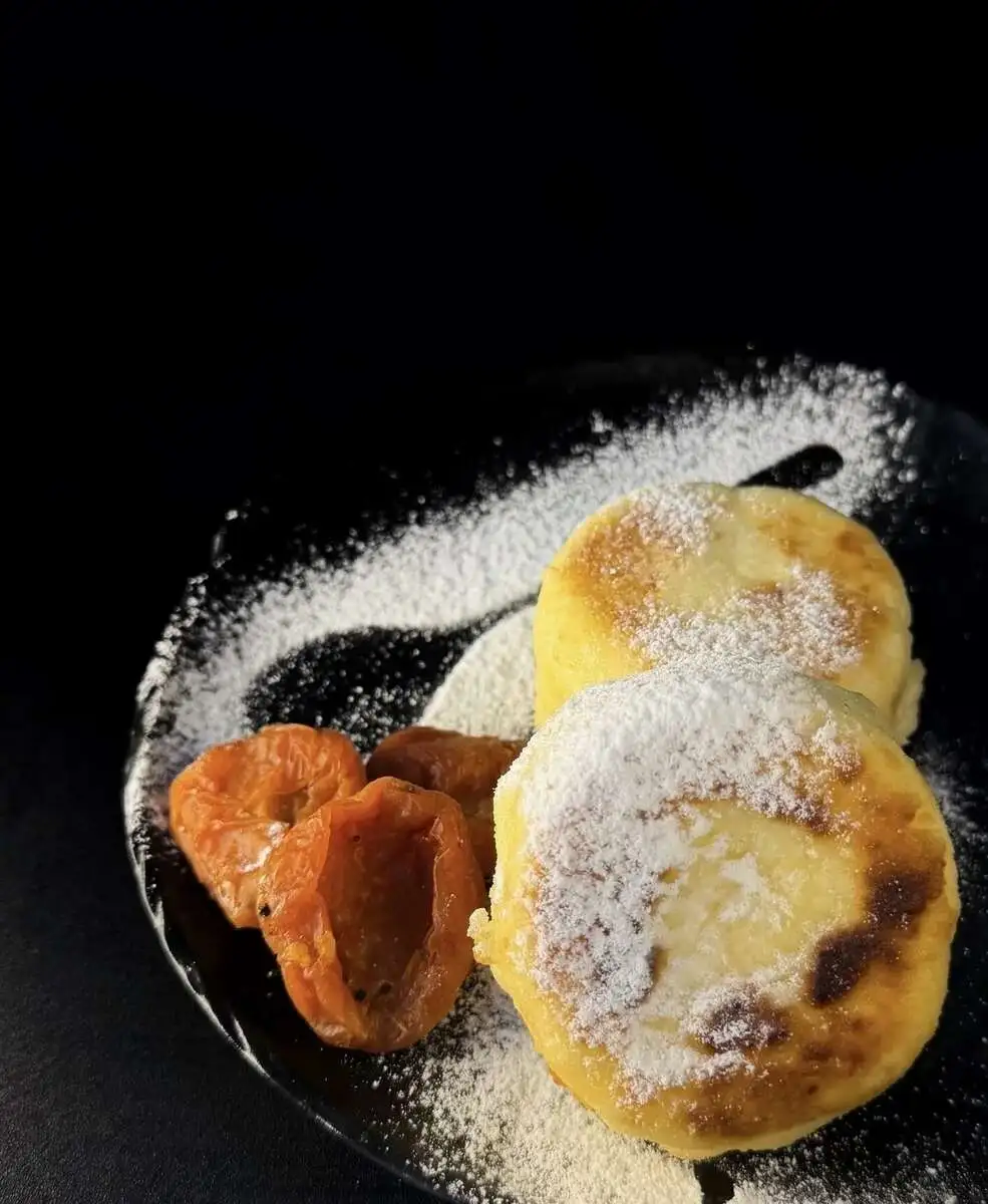 Сырники с курагой