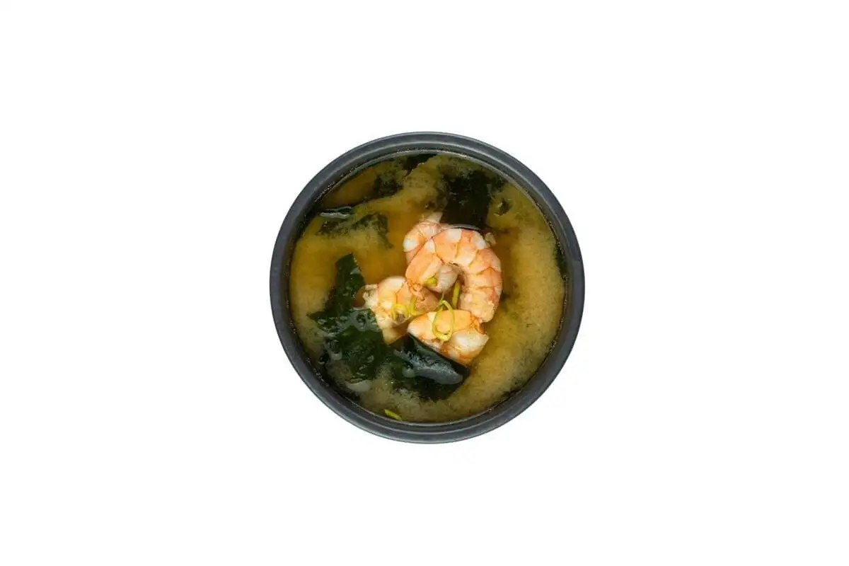 Мисо с креветками