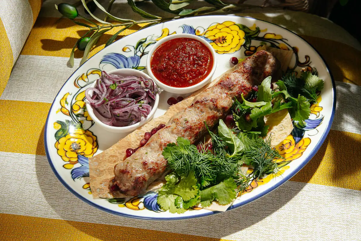 Люля «Три мяса»  по-грузински