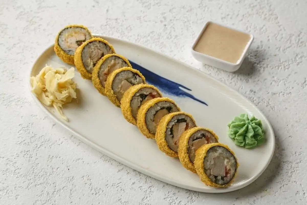 Ролл цезарь с курицей