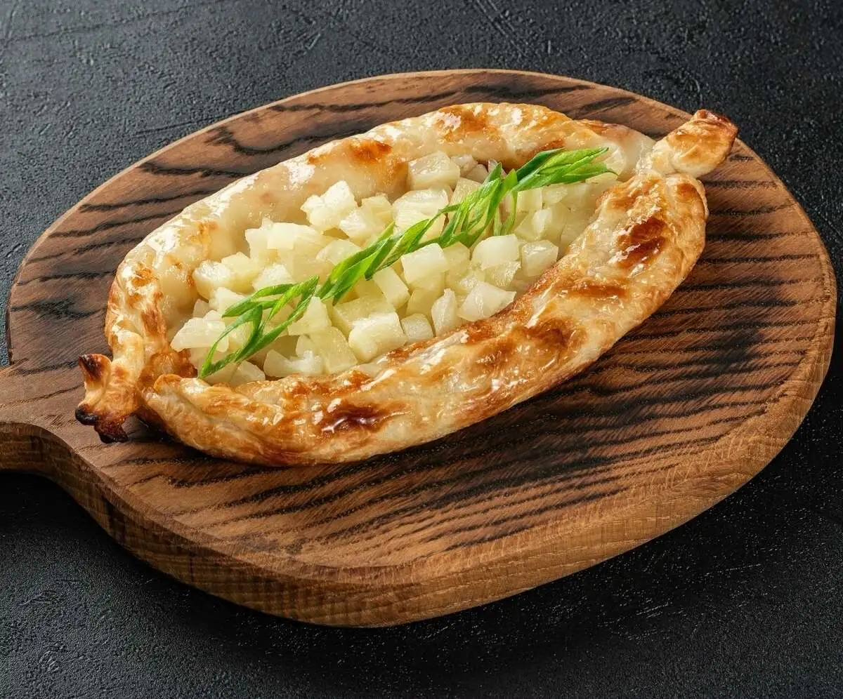 Хачапури с ананасом