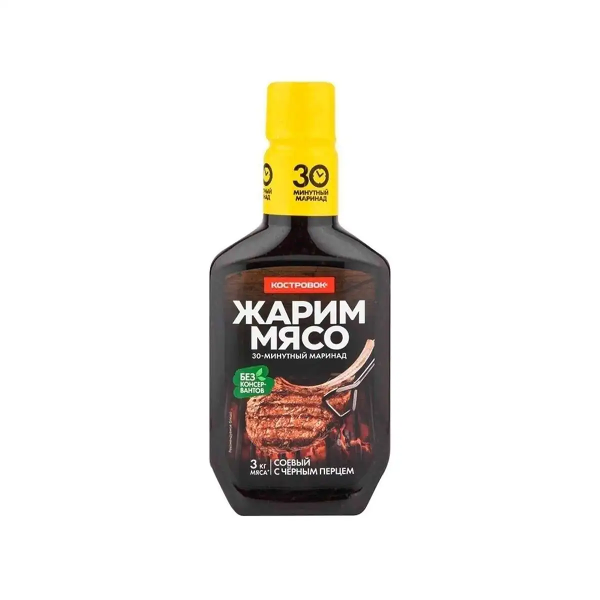 Маринад Костровок Соевый с Черным Перцем 300гр