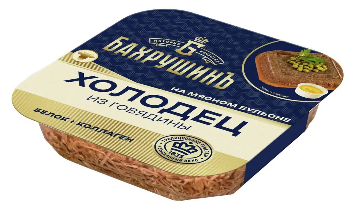 Холодец Бахрушин Свинина/Говядина 300гр
