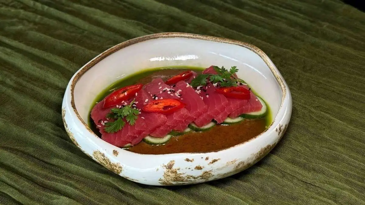 Севиче из тунца/Tuna ceviche