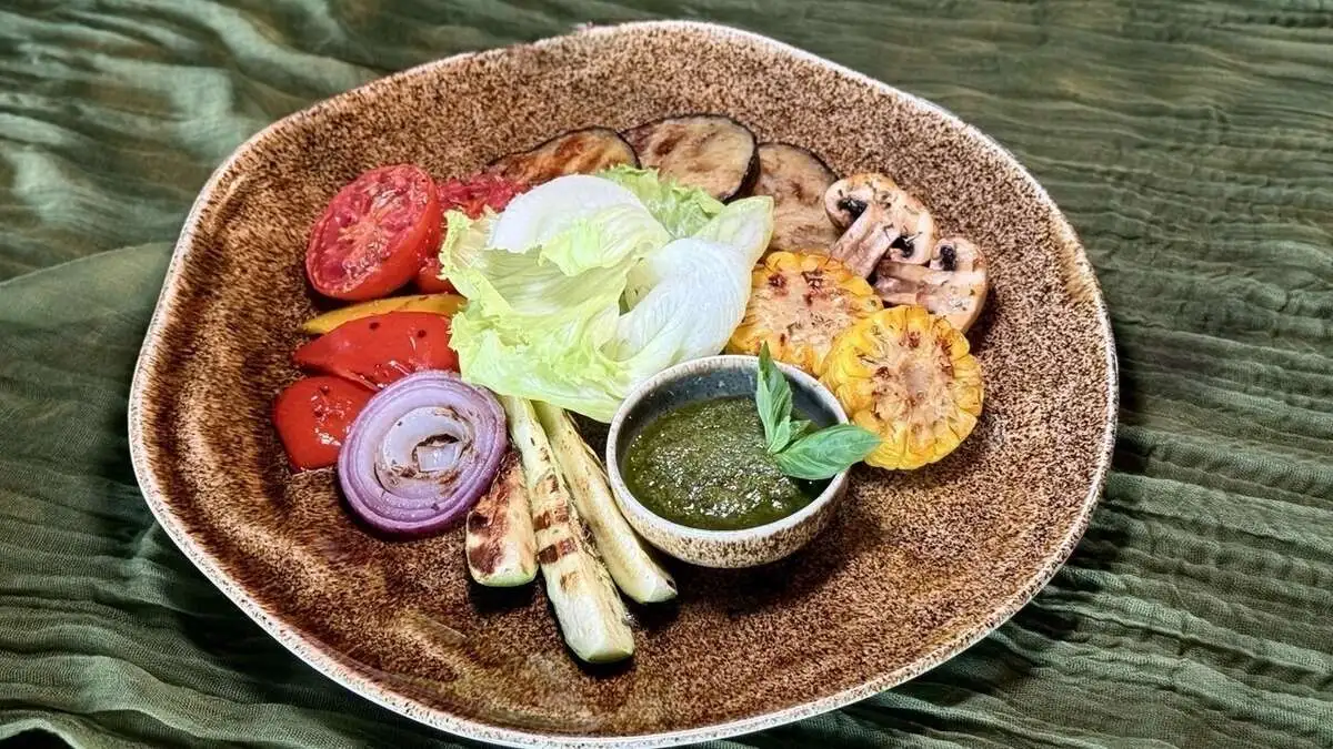 Овощи на гриле/Grilled Vegetables