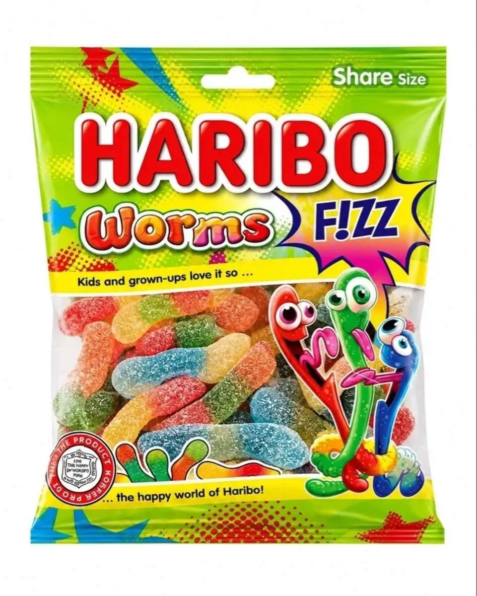 Мармелад Haribo кислые червячки