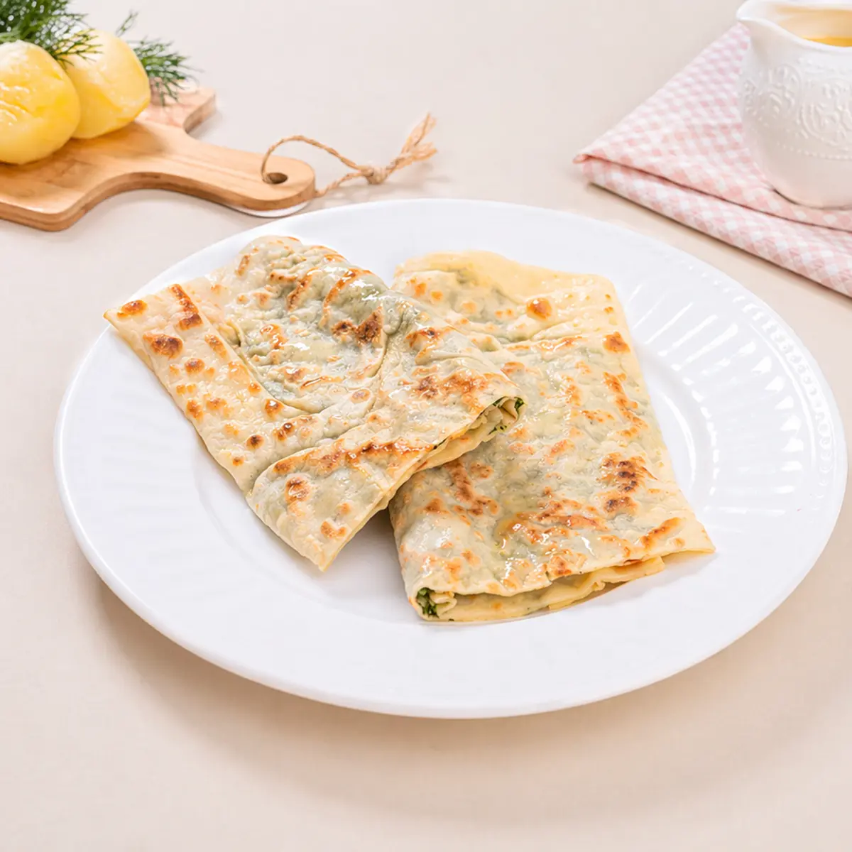 Чуду с картофелем и зеленью