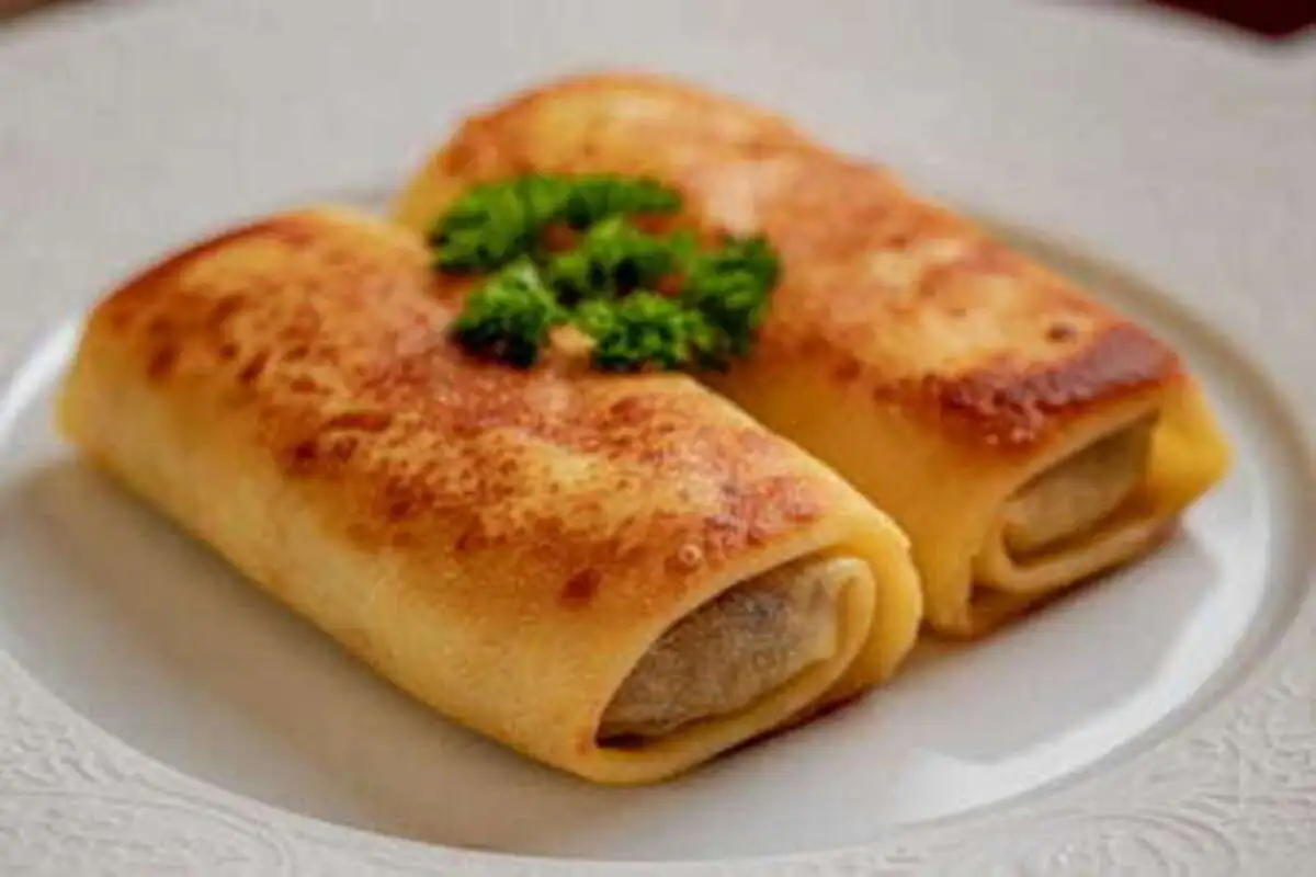 Блинчики с телятиной
