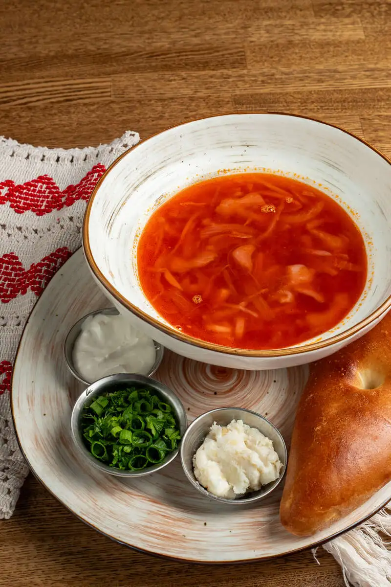 Борщ с говядиной