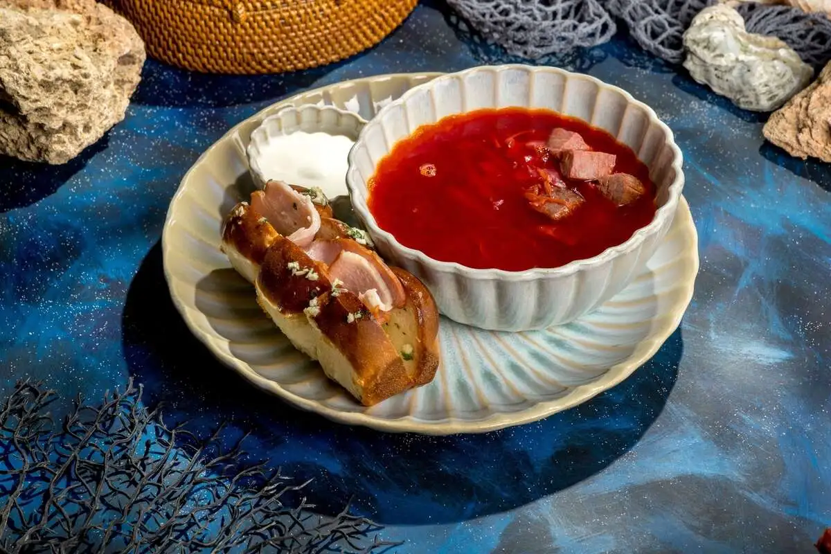 Борщ с говядиной