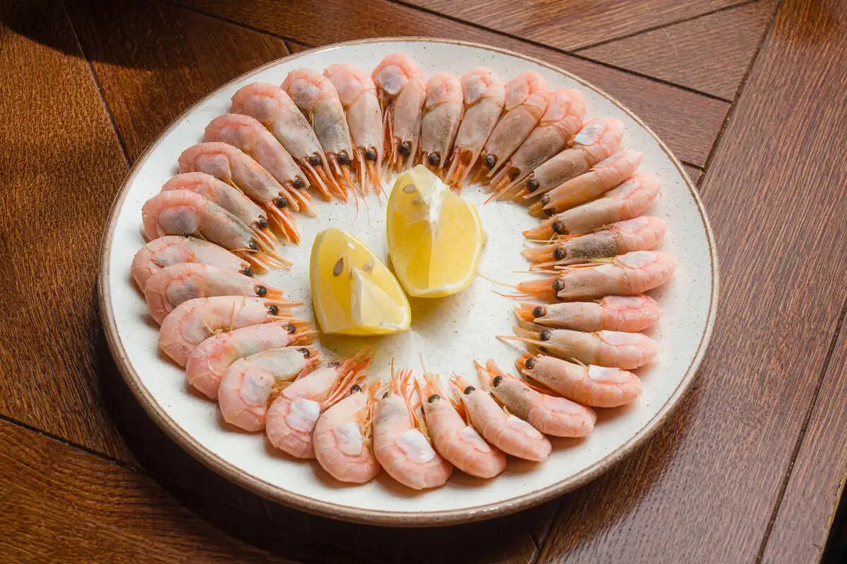 Креветки северные — отварные