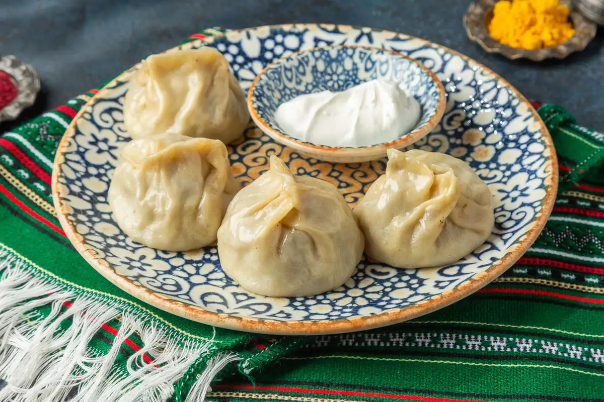 Манты из баранины на пару