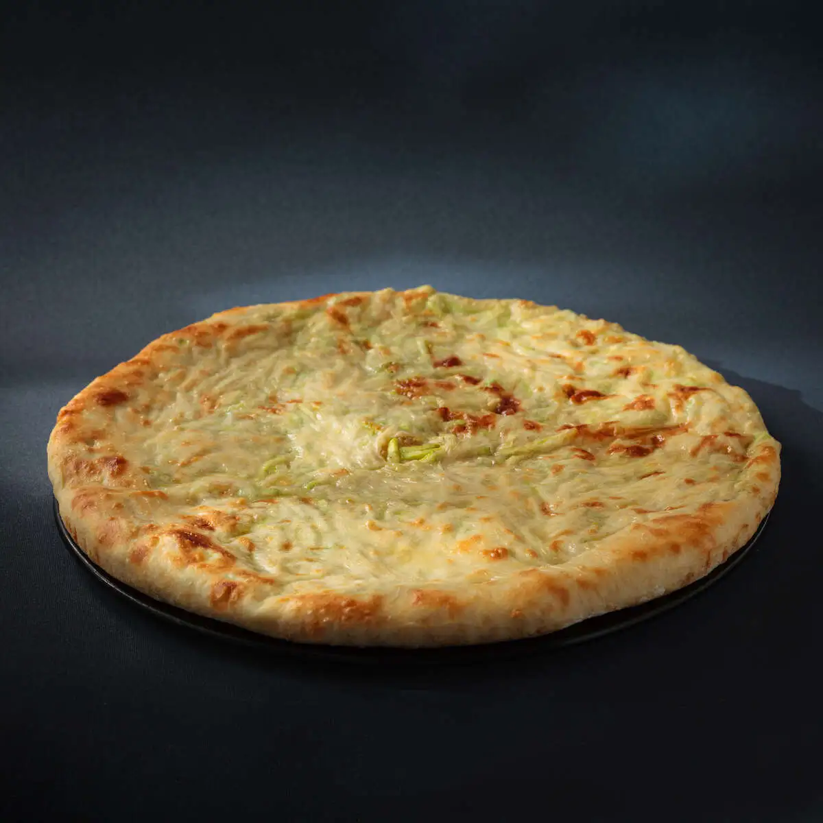 Пирог с кабачками и грибами