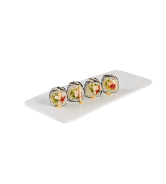 Цезарь ролл с курицей 4 шт.