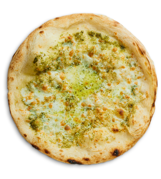 Фокачча с песто и кунжутом