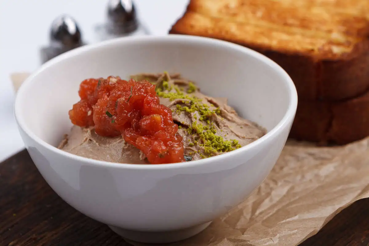Легкий куриный паштет