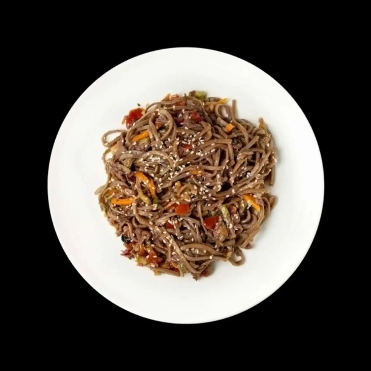 Гречневая лапша WOK с говядиной и овощами