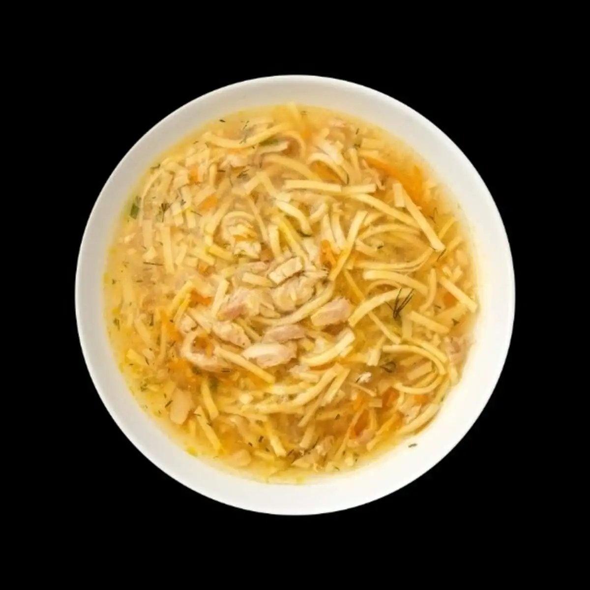 Куринный суп-лапша