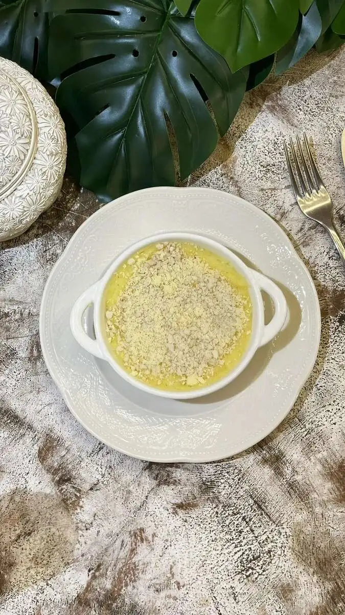 Картофельная запеканка с мраморной говядиной и пармезаном