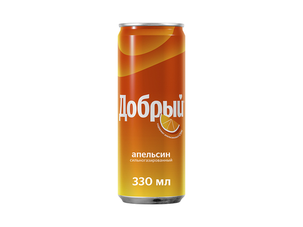 Напиток ДОБРЫЙ "Апельсин" 0.33 л