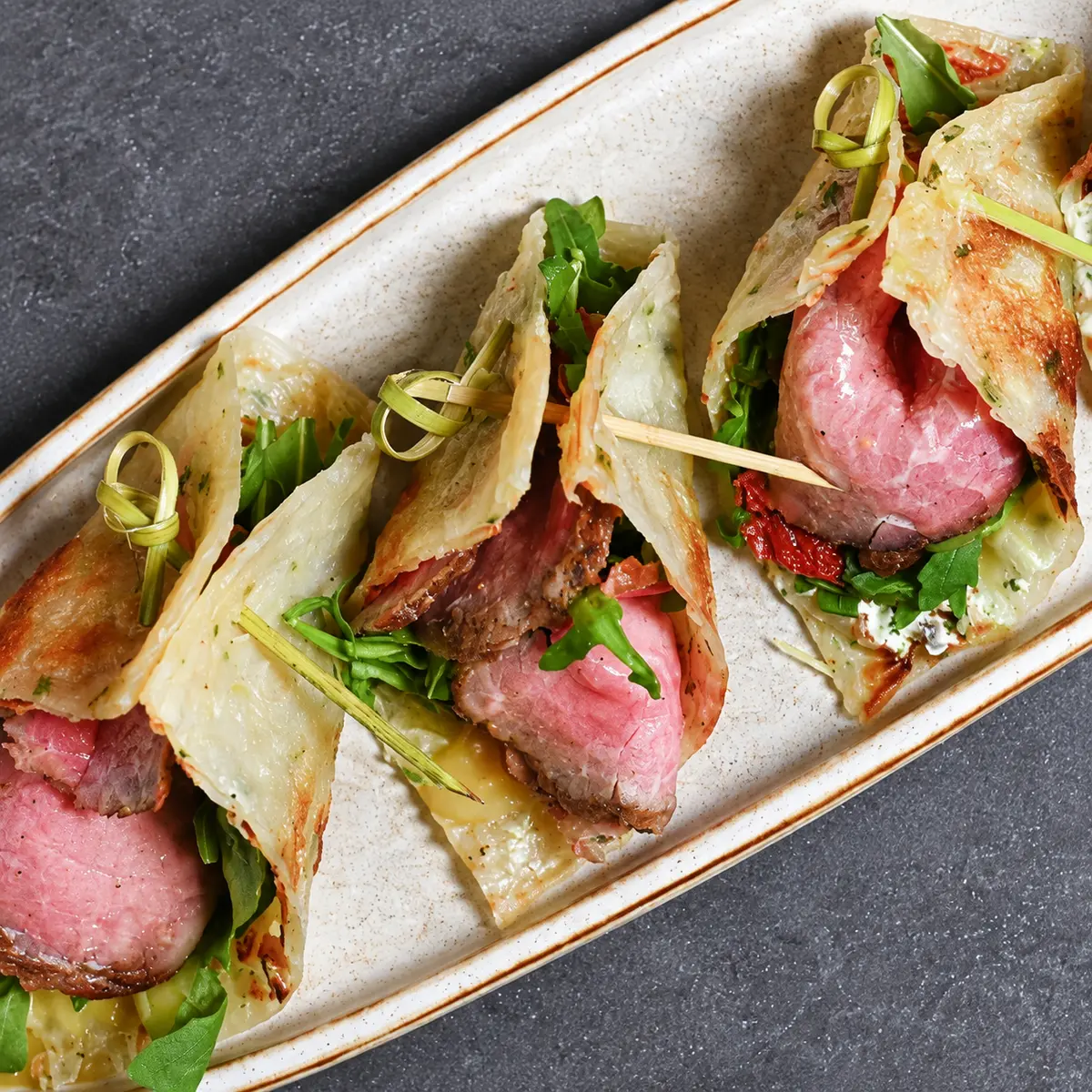 Роти с мраморной говядиной