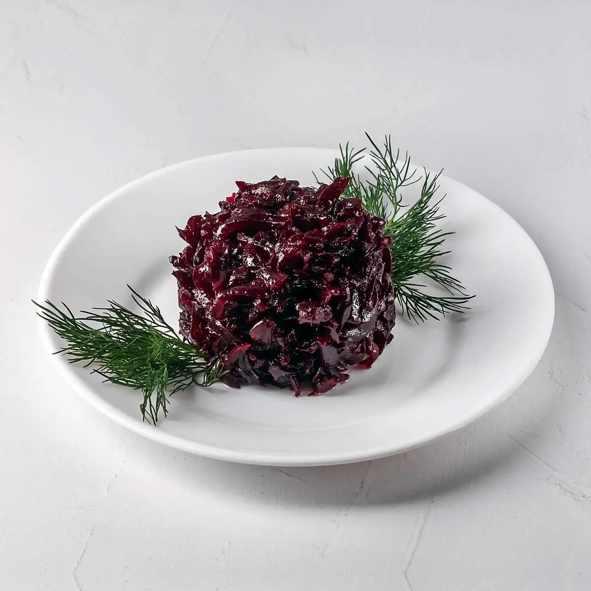 Салат из свеклы с чесноком