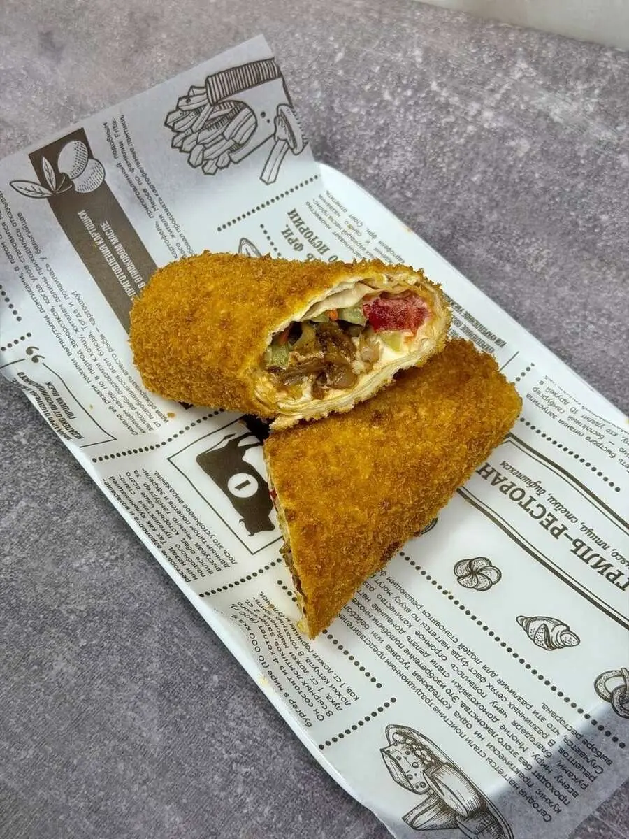 Мини шаурма в кляре