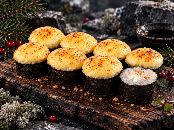 Ролл Маки Угорь Запеченный