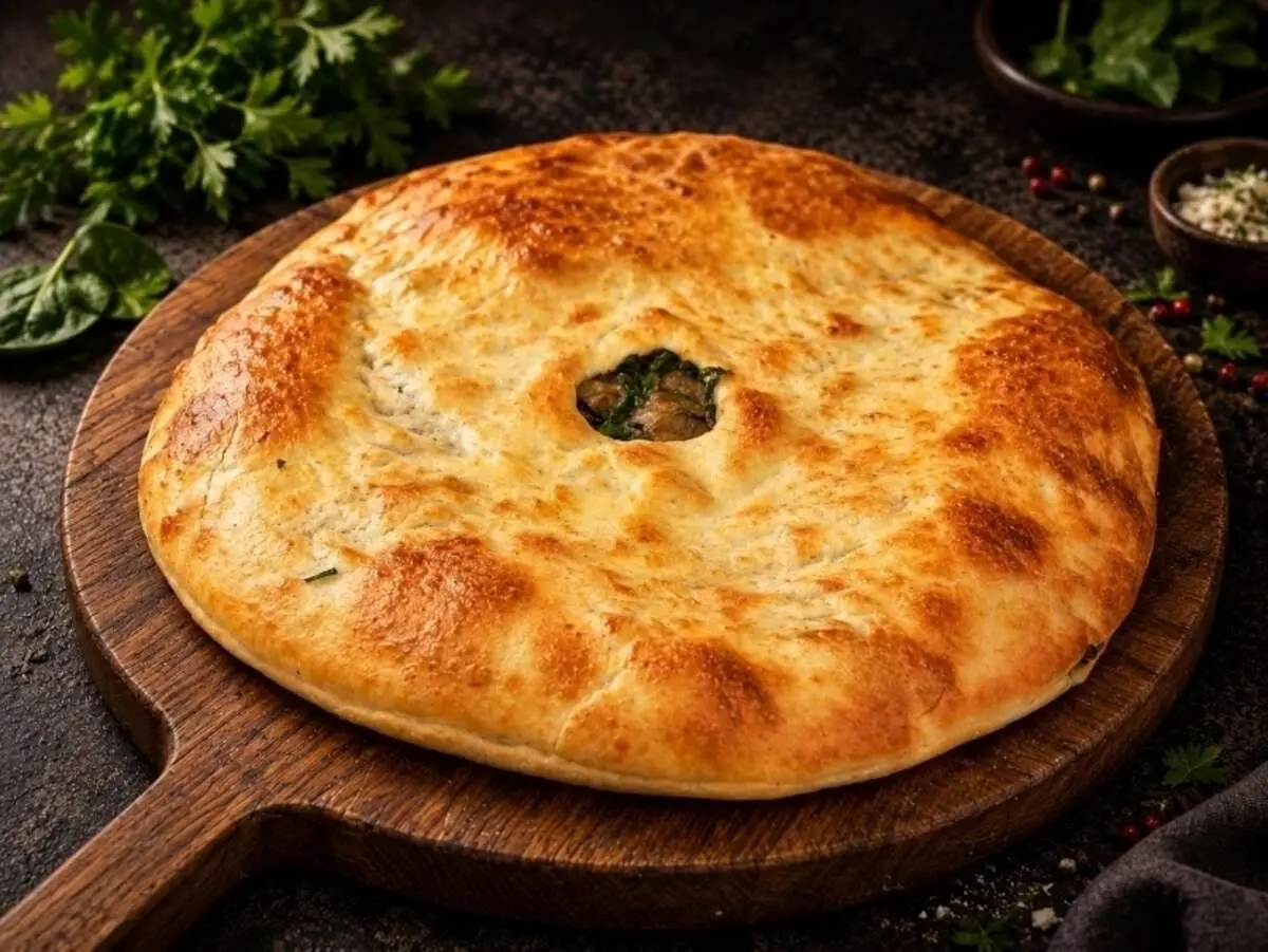 Кубдари со свининой и аджикой