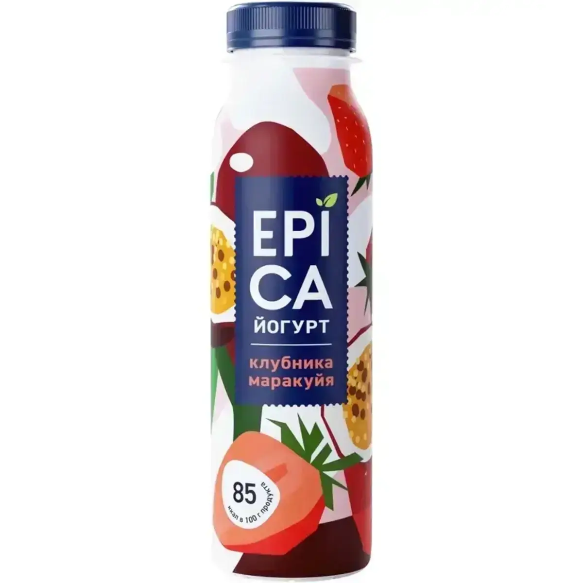 Йогурт Эпика Клубника/Маракуйя 2,5% 260ГР